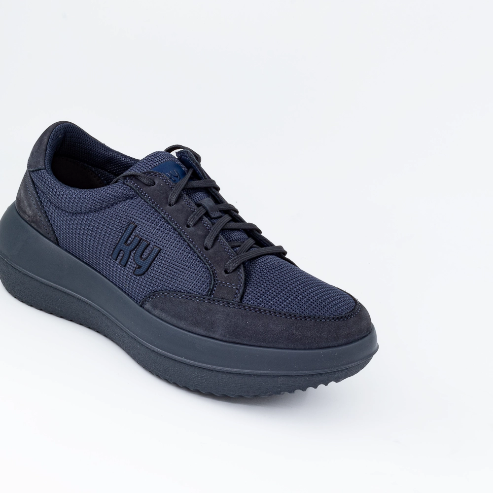 Flims grey-yellow shoe